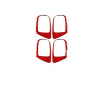 Moldura panel marco cabeza Embellecedor De Panel Manija Puerta Interior Coche Adhesivo Decorativo Fibra Carbono Para Durango 1997-1999