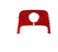 Moldura panel marco cabeza Reposabrazos De Fibra Carbono Para Wrangler JK 2011-2017 Panel Manija Embellecedor Accesorios Interiores Coche Pegatinas Decorativas