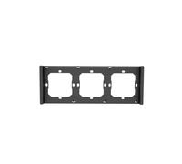 Moldura para 3 Interruptores Inteligentes - Sonoff M5-80 Preto