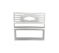 Moldura Para La Cubierta Del Marco Del CD Del Aire Acondicionado De La Consola Central Para Mercedes Para Benz Clase E Coupé W207 C207 2009-2013 IENQBVL(Plata)