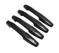 Moldura Para Manija Puerta Exterior Coche Estilo Fibra Carbono Para Civic 8.º 2006 2007 2008 2009 2010 2011 Funda para manija de puerta de coche