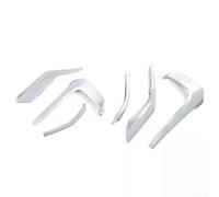 Moldura protectora cromada para parachoques delantero para Mitsubishi para Outlander 2016-2019, estilo protector de umbral de parachoques, decoración izquierda y derecha