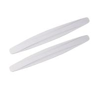 Moldura Protectora del Maletero 2 Tiras Protectoras para Parachoques de Coche, para Esquinas, Protectores contra arañazos, Cuchillas anticolisión, Accesorios(1 Pair White)