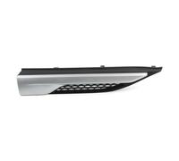 Moldura Superior Parrilla Lateral Delantera Coche Plateado Decorativa Para Land Para Rover Para Range Para Rover Para Evoque 2012-2019 Rejilla de radiador(1Pcs Right)