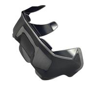 Moldura trasera deportiva para cascos de motocicleta, fácil de instalar, construcción de ABS, resistencia al viento, alerón de resistencia al viento