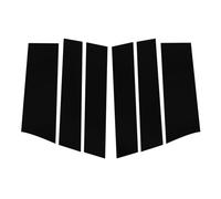 Moldura Ventana A B Pilar Compatible Con Odyssey 2011 2012 2013 2014 2015 2016 2017 6 Piezas Pegatinas Para Molduras Laterales Puertas Y Ventanas Color Negro Brillante