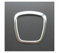 Molduras Coches Interior Para Q5 Para Q7 Para A3 Para S3 Para 8P Para A4 Para B6 Para 7 Para B8 Para A5 Para B8 Para A6 Marco Panel Volante Coche Embellecedor Adhesivo Anillo(Silver)