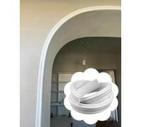 Molduras cóncavas flexibles, Moldura de pared flexible, kit arco pintable, tira decoración interior, varios tamaños(W2cm(3/4"),1m(3.3ft))