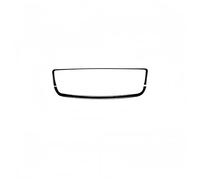 Molduras Consola central interior Para A3 8V 2013-2019 Coche Negro Piano Interior Auto Aire Acondicionado Central Panel Control Pegatina Cubierta Embellecedora(1Black)