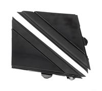 Molduras de cubierta de bandera de espejo de puerta, 2 piezas lado izquierdo y derecho para Fiat 500 2012 2019 con construcción resistente contra la sal y el ácido suave