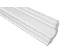 Marbet Design 30 metros de molduras de estuco para decorar, interior duro, 50 x 50 mm, E-14