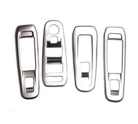 Molduras Decorativas Adhesivo Decorativo para Panel Botón Elevalunas ABS para Peugeot 308 308s 408 Automóviles Interiores
