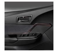 Molduras Decorativas Juego 2 Tiras Decorativas Plástico ABS para Puerta Delantera Coche para Toyota para CHR 2016 2017 2018 Automóviles Interiores