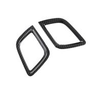 Molduras Decorativas para Isuzu para MU-X 2022-2024 Fibra Carbono Interior Consola Central Panel Cambio Marchas Cubierta Copa Agua Embellecedor Automóviles Interiores