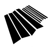 Molduras Exteriores Compatible con BMW para X1/F48 2016 2017 2018 2019 2020 2021 2022, Molduras para Postes Pilar Coche, Decoración Molduras, Pegatinas para Ventanas Columnas BC.