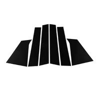 Molduras Exteriores Compatible con Chevrolet para Malibu 2016 2017 2018 2019 2020 2021 2022 2023 2024. 6 Piezas De Molduras para Postes De Puertas Ventanas De Coche, Accesorios Adhesivos.