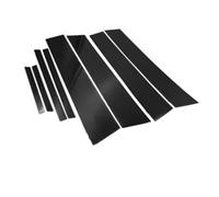 Molduras Exteriores Compatible con Chevrolet para Onix 2020 2021 2022 2023 Juego De 8 Molduras para Postes De Pilar De Coche Decoración Ventanas Pegatinas para Columnas BC.