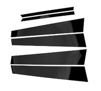 Molduras Exteriores Compatible con Daihatsu para Altis 2018, 2019, 2020, 2021, 2022 Y 2023. 6 Piezas De Molduras para Ventanas De Coche, Postes De Pilares, Pegatinas para Puertas, Accesorios.