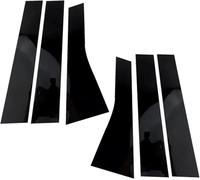 Molduras Exteriores Compatible con Jeep para Cherokee KL 2014-2023, 6 Piezas Decoración para Pilar De Puerta, Moldura De Ventana, Embellecedor Adhesivo, Accesorios Estilo Coche.