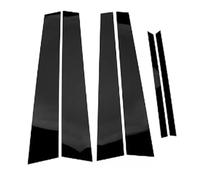 Molduras Exteriores Compatible con Toyota para Camry XV70 8th 2018 2019 2020 2021 2022 2023 6 Piezas Molduras para Ventanas Coche, Postes Pilares, Pegatinas para Puertas, Accesorios.