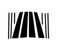 Molduras Exteriores Compatible con Toyota para RAV4 XA50 2019 2020 2021 2022 2023, Pegatinas Negras para Postes De Ventana De Coche, Accesorios para Molduras De Puerta.