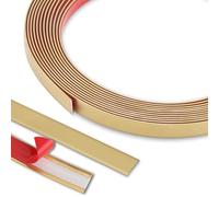 Molduras flexibles y molduras para pisos | Diseño de pelar y pegar | Techo, Pared, Espejo, Rincón, Armario, Gabinete y Embellecedor Automático, 5m x 2cm