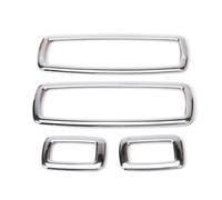 Molduras Interiores 4 Uds. Cubierta Cromada Para Interruptor Ventana Y Puerta Embellecedora Para Jeep Para Grand Para Cherokee Para Dodge Para Journey 2011 2012 2013 2014 Coche Interior Accesorios