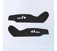 Molduras interiores Adhesivo Para El Interior Coche Para Tesla Para Model Y Para Model 3 Almohadilla Antipatadas Lateral Cuero Protección Ambos Lados Del Asiento.(NEGRO 1)