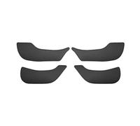 Molduras interiores Adhesivo Para El Interior Del Coche Para Tesla Para Model Y/3 Puertas, Almohadillas Antipatadas Protector Panel Puerta Almohadilla Antisuciedad(NEGRO 2)