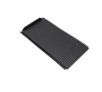 Molduras interiores automóviles Interior Consola Central Tapa Portavasos Corredera Persianas Enrollables Acabados Para Volvo V40 2013-2019(Negro)