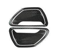 Molduras interiores automóviles Para 5 Serie Para G30 Para G38 2018 2019 2020 2021 2022 Panel De Control Central Cubierta Adhesivo Protección Marco Embellecedor Accesorios(L Carbon fiber Color)