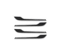 Molduras interiores automóviles Para Modelo 3+ Para M3 Para Highland 2023 2024 Adhesivo Decorativo Para Manija De Puerta Coche Accesorio Moldura Interior(White 4pcs)