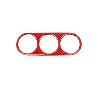 Molduras interiores automóviles Para MX5 2009 2010 2011 2012 2013 2014 2015 Control Centralizado Del Aire Acondicionado Coche Panel Decorativo Adhesivo(Style 2)