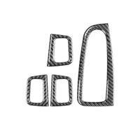 Molduras interiores automóviles Para Para W205 Para C Clase Para GLC Para X253 Panel De Control Botón Ajuste Marco Adhesivos Accesorios Interiores Del Coche(B RHD)