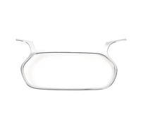 Molduras interiores automóviles Para Renegade 2015-2017 Interior Del Coche Salpicadero Aire Acondicionado Botón Interruptor Decoración Marco Cubierta Recorte Pegatinas(Chrome)