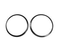 Molduras interiores automóviles Para Smart Para 451 Para Fortwo 2009-2014 Anillo De Cuerno La Puerta Del Coche Pegatinas Decorativas Accesorios Interior