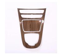 Molduras interiores automóviles Pegatinas Tapa Cuadro Engranajes Consola Central Para Mercedes Para Benz W213 Clase E 2016 2017 2018(Grano de madera de nogal)