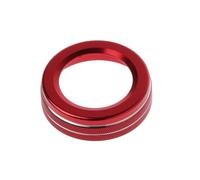 molduras interiores coche Compatible Con Benz Para GLA Para CIA Cubierta Botón Ventilador Aire Acondicionado Audio Estéreo Decoración(Red)