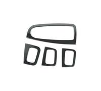 Molduras Interiores Coche Embellecedor Marco Botón Elevación Ventana Reposabrazos Puerta Coche Para Mercedes Para Benz Clase C W205 GLC 2015-2018 LHD RHD Adhesivo Decoracion Coche