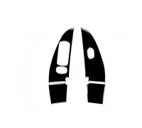 Molduras interiores coche Para Benz Clase C W203 2005-2007 Piano Negro Interruptor Elevación Ventana Coche Cubierta Cuadro Mandos Pegatina Embellecedora Accesorios Coche(LHD)