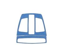 Molduras interiores coche Para F30 F32 F34 Serie 3 Panel Luz Lectura Embellecedor Marco Adhesivo Interior Del Coche Tuning Accesorios Coche(Blue)