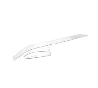 Molduras interiores coche Para Ford Para Ecosport 2013-2017 LHD Abs Cromo Plateado Guantera Coche Decoración Embellecedor Pegatinas Almacenamiento Accesorios Coche