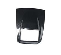Molduras interiores coche Para Ford Para Fiesta 2009-2013 Cubierta Panel Superior Para GPS Accesorio Interior Estilo Moldura ABS Embellecedor Coche Accesorios Coche(Carbon Fiber Black)