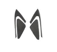 Molduras interiores coche Para Infiniti Para ESQ 2011-2019 Tablero Interior Fibra Carbono Suave Consola Central Panel Cambio Marchas Pegatina Embellecedora Accesorios Coche(Style U-LHD RHD)