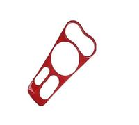 Molduras interiores coche Para Mini Para Cooper F60 Para Countryman Decoración Interior Panel Caja Cambios Coche Marco Cubierta Consola Central Accesorios Coche(Red)