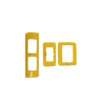 Molduras interiores coche Para VW Para Beetle 2001-12 ABS Interior Del Coche Centro Consola Frontal Panel Salida Cubierta Aire Acondicionado Embellecedor Accesorios Coche(Door)