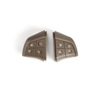 Molduras Interiores Coche Para W164 W245 W251 ML GL 400 450 2006-2009 Kit botones interruptor volante multifunción para coche Llave control Embellecedor Decorativo(Model A Beige)