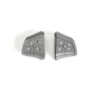 Molduras Interiores Coche Para W164 W245 W251 ML GL 400 450 2006-2009 Kit botones interruptor volante multifunción para coche Llave control Embellecedor Decorativo(Model B Gray)