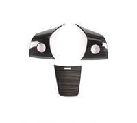 Molduras Interiores Coche Volante Botón Marco Decorativo Cubierta Trim Interior Compatible Con Tesla Para Model 3 2017 2018 2019