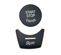 Molduras interiores Compatible Con BMW Serie 5 F10 2011-2017 Botón De Arranque/parada Del Motor Pegatina La Cubierta Interruptor Freno Estacionamiento Electrónico (P)(Start stop trim)
